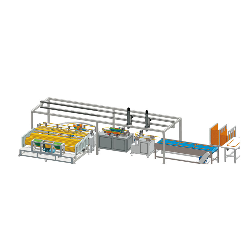 圓管梯前后、后腳自動生產(chǎn)線